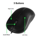 Comfort Wired USB Mouse - Image 5