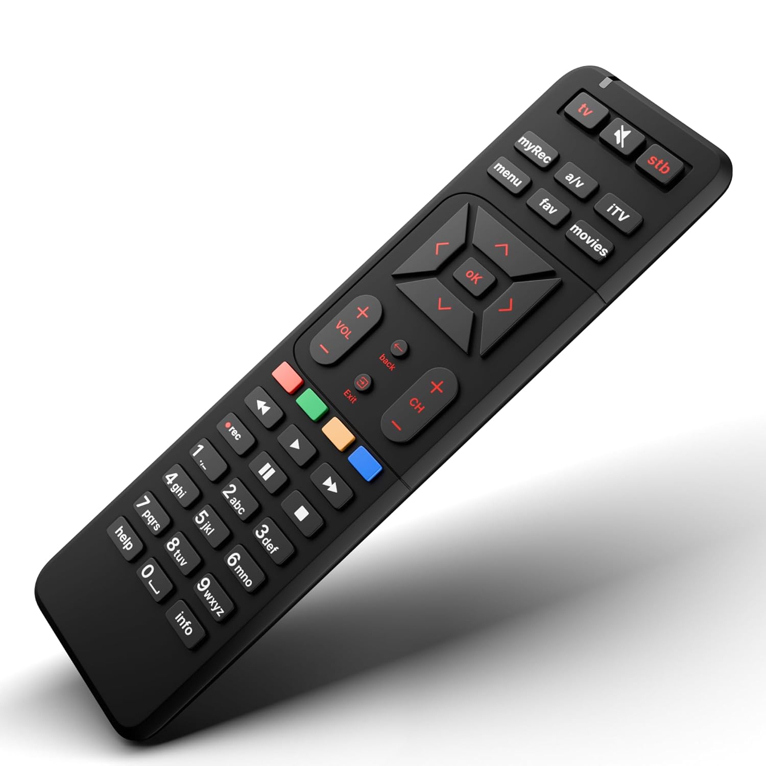 61Jxm2rde2L._SL1500_ Airtel DTH Remote - Image 1
